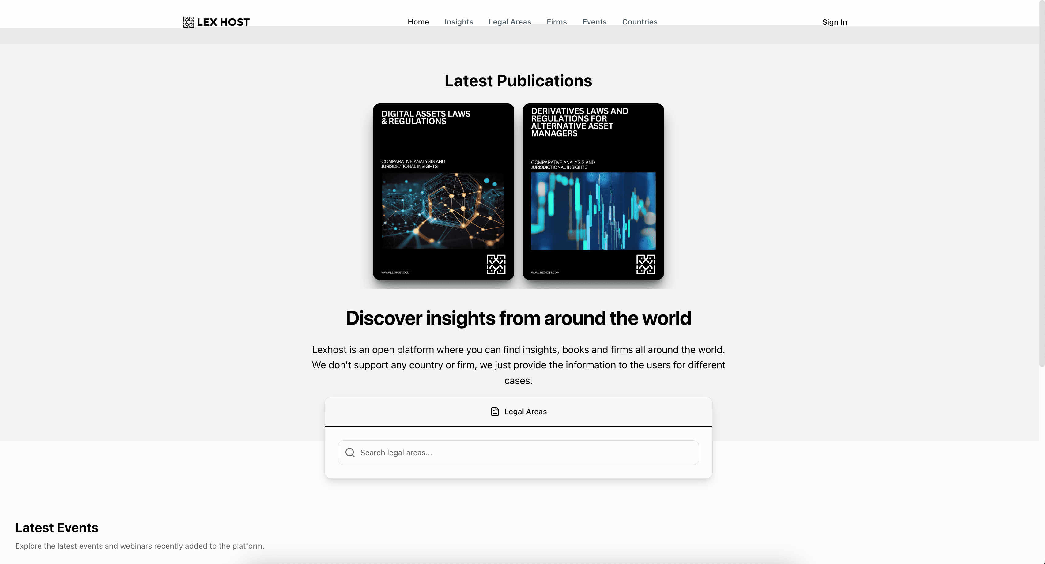 Lex Host - Screenshot 1